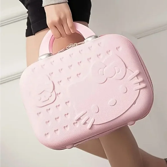 Brand New Adorable Sanrio Hello Kitty Cosmetic Case